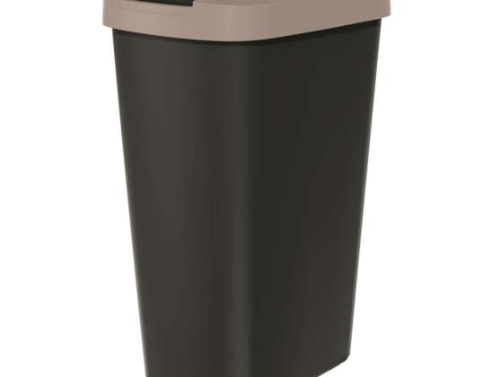 COMPACTA Q Trash Bin   Light Brown 45l