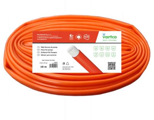 Trykkslange for nedsenkbare pumper Vartco 1 1/4" 32mm 10m