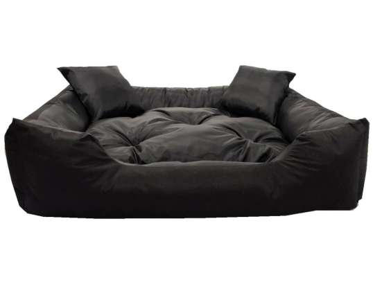Ліжко для собаки ECCO 115x90 / 130x105 см чорне
