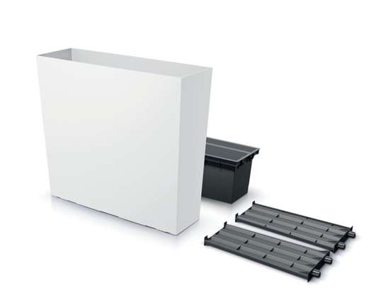Blumentopf URBI CASE TOWER weiß