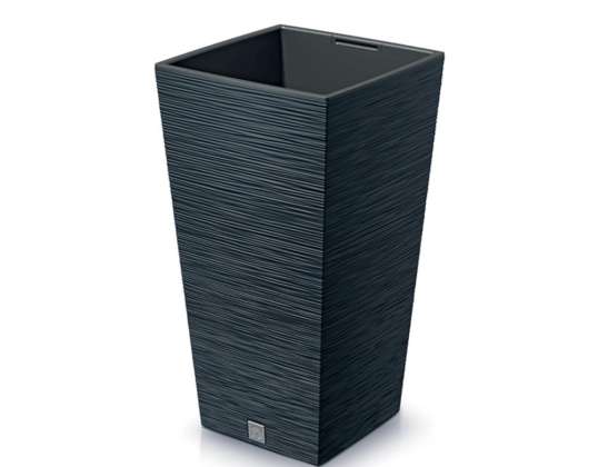 Flower pot FURU SQUARE anthracite