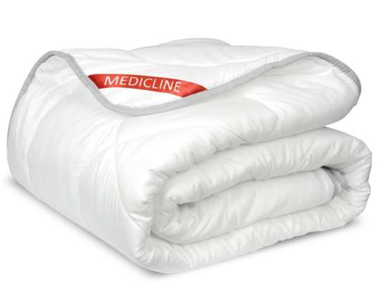 All-Season Duvet Microfiber White Sewn 140 x 200 cm