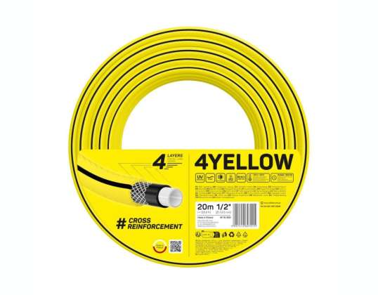 Gartenschlauch Cellfast 4YELLOW 1/2&quot; 20m