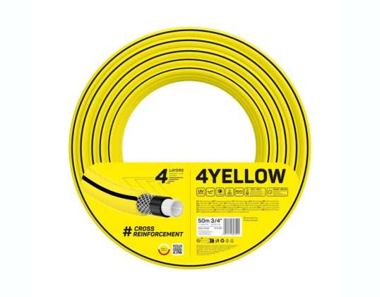 Tubo da giardino Cellfast 4YELLOW 3/4&quot; 50m