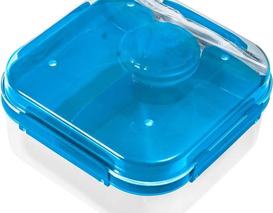 Lido 1,6 l Frühstücksdose blau Branq