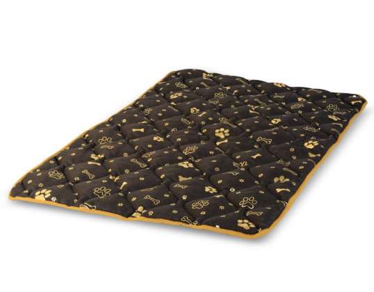 Vesitiivis matto koirille Prestige kultaiset luut 120x80cm