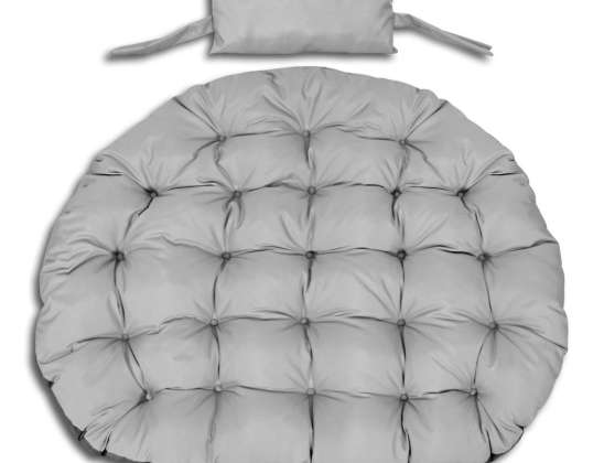 Gray Garden Cushion Stork Nest 120cm with Headrest