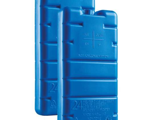 Inserts pour réfrigérateur 2 pcs. Transparent/ bleu