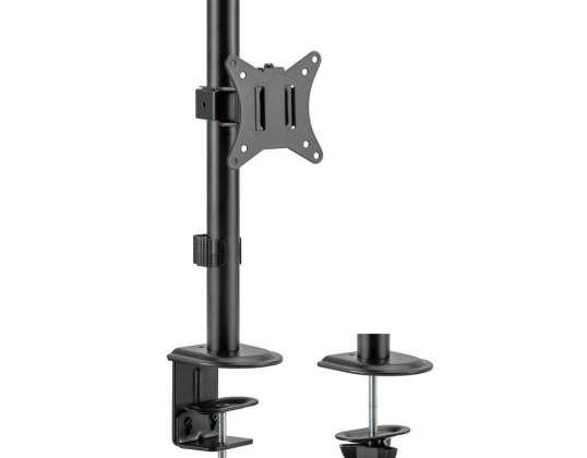 Suport birou pentru monitor LCD Maclean. VESA 75x75 și 100x100. 17 32" 9kg. MC 751N