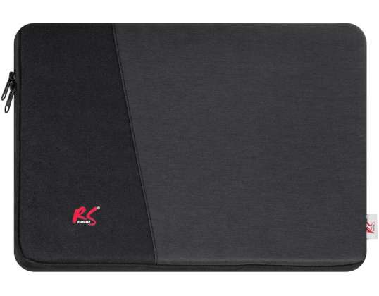 Etui for laptop / nettbrett NanoRS. 15.6". svart. RS175