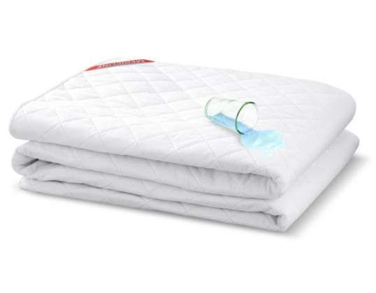 Beskyttelse. vanntett quilted madrassbeskytter 160x200cm Medicline
