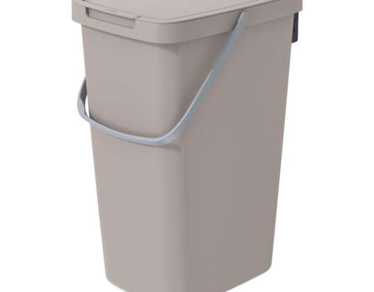 Papelera SYSTEMA Q marrón claro 20l. Keden