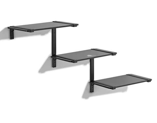 Three-tier modular shelves Maclean. Max 30kg. MC 974