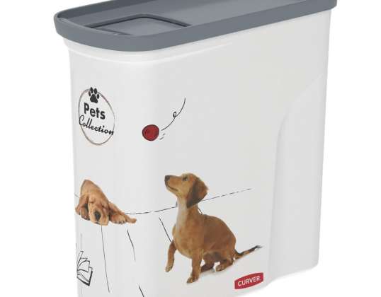 Curver PetLife 2l suņu barības uzglabāšanas trauks