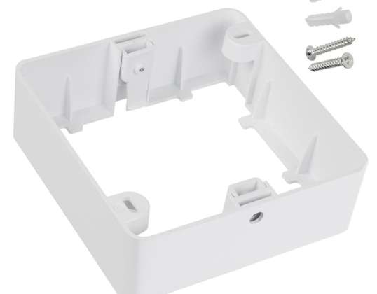 Überbauadapter Maclean für LED-Panel 9W quadratisch 120 120 38mm MCE378 S