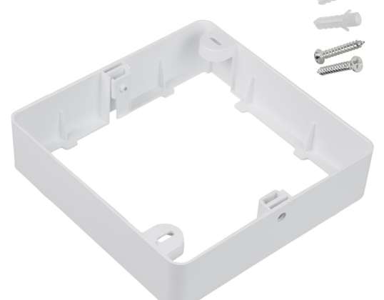 Overflatemonteret adapter Maclean for LED-panel 18W kvadratisk 170 170 38mm MCE379 S