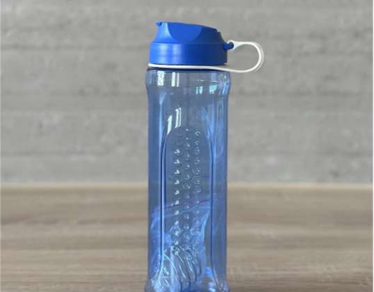 BIDÓN CON SALIDAS 0.61 L 1991 AZUL