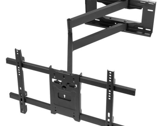 TV turētājs Maclean. max VESA 600x400. 37 80&quot;. 45kg. garais rokturis 915mm. MC 985