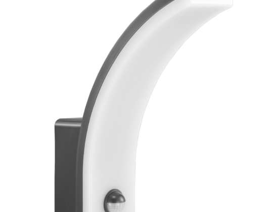 LED lamp met bewegingssensor Maclean. PIR bewegingssensor. grijze kleur. 20W. IP65. 2000lm. neutraal wit 4000K MCE512 GR