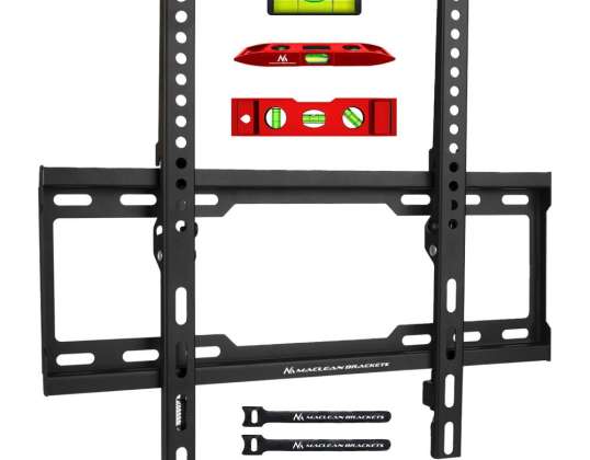 Support pour téléviseur Maclean. VESA max 400x400. 32 70&quot;. 45kg. reg. déviations 0° 10°. MC 412