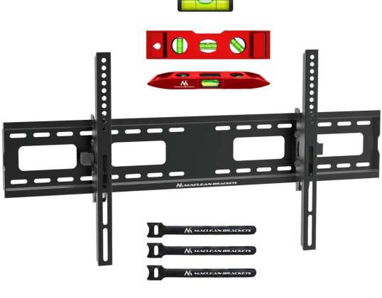 TV-Halterung Maclean. max VESA 800x400. 43 100&quot;. 120kg. reg. Neigung 15° 15°. MC 422