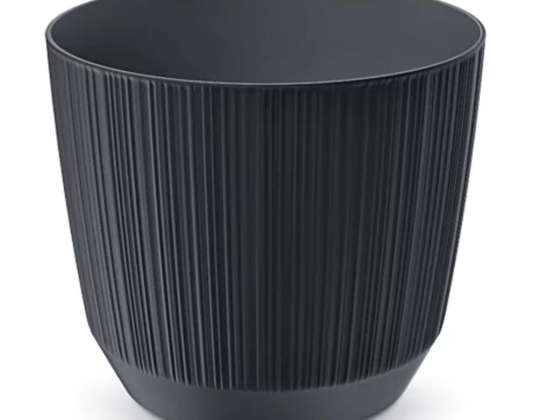 Maceta RYFO antracita diámetro 88 mm