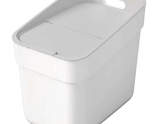Garbage Sorting Bin Ready To Collect 20 l White