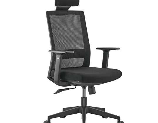 Premium ergonomische bureaustoel met hoge rugleuning Ergo Office.  Max 150kg. ER 425