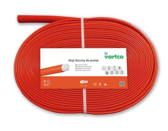 Trykkslange for nedsenkbare pumper Vartco 1" 25mm 20mb