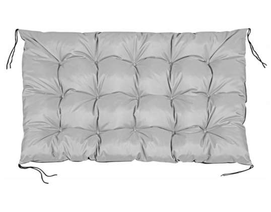 GARDEN CUSHION FOR PALLETS 120X80 CM LIGHT GREY