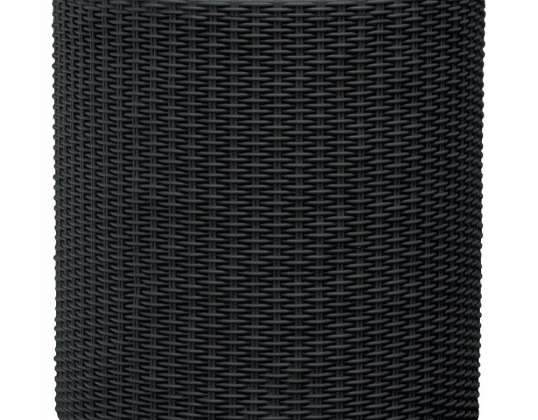 Round Planter LARGE CYLINDER PLANTER anthracite