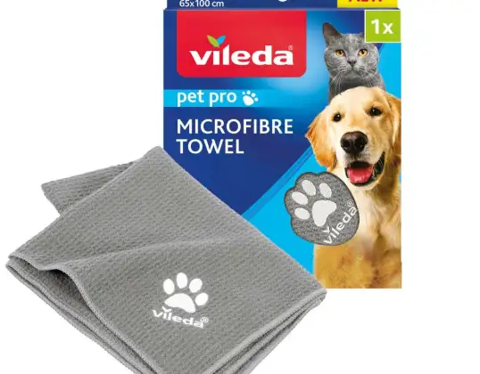 XL микрофибърен хавлия. Vileda. Pet Pro