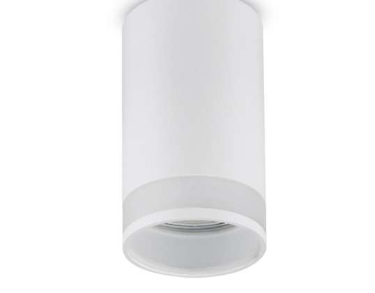 Maclean Aufbau-/Röhrenstrahler rund Aluminium GU10 55x105mm weiß MCE361 W