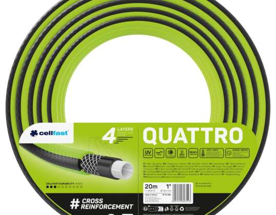 Schlauch für Garten QUATTRO 1&quot; 20 m CEN 91887