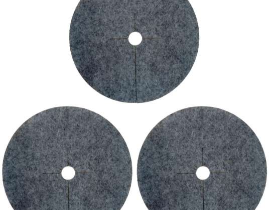 Ensemble de disques anti-mauvaises herbes 3 pcs. Bertoni 40 cm. gris
