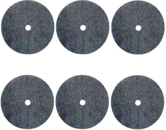 Ensemble de disques anti-mauvaises herbes 6 pcs. Bertoni 40 cm. gris