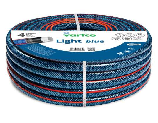 Manguera de jardín Vartco Azul Claro &quot;3/4&quot; 100m