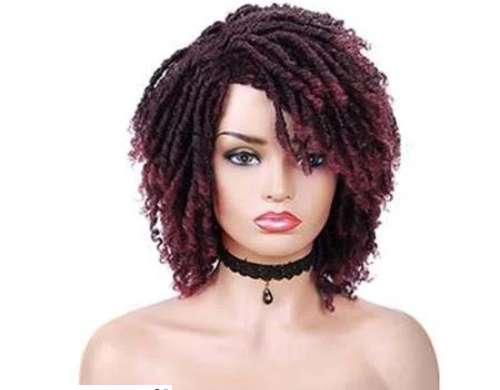Dreadlock περούκα Dreadsy (κόκκινο) ~ dredi | Συνθετική περούκα Dreadlock | Dreadlocks φυσικής εμφάνισης