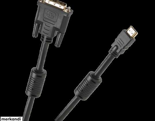 LEC KPO3701 3 3M DVI HDMI Cable