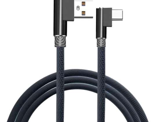 KK21P USB A til USB C vinklet kabel