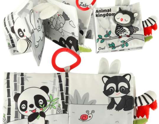 Livre sensoriel Soft Owl Animal Tails