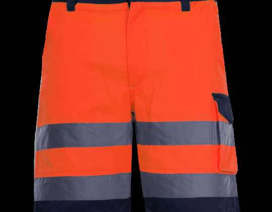 Pantalones cortos de advertencia naranja. &quot;s&quot;. ce. lahti