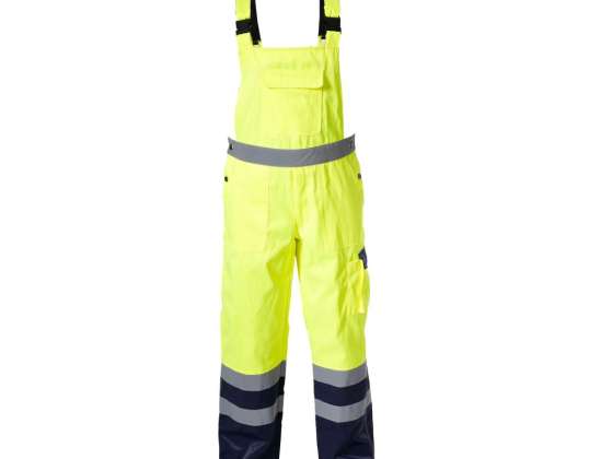 Salopettes de travail jaunes "XL"