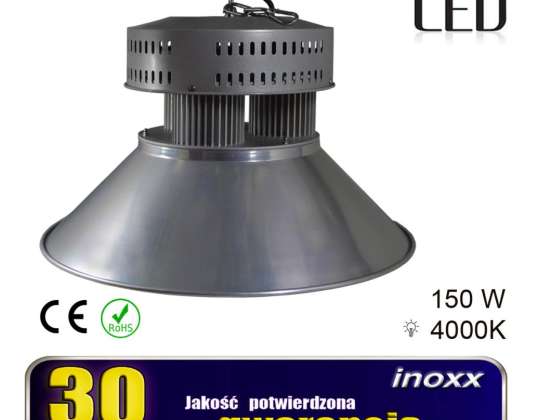 Industrie-LED-Lampe 150W High Bay COB 4000K neutral 13 500lm