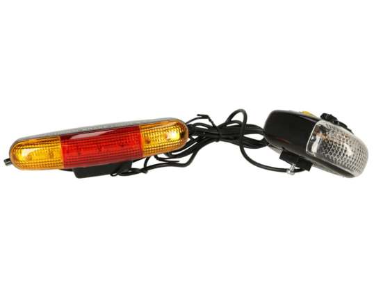 Fahrradbeleuchtung Fahrradbeleuchtung Blinkerhupe 2 Modi eingestellt