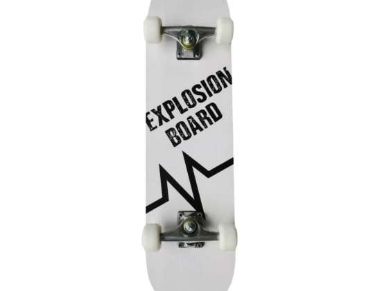 Skateboard MASTER Explosion Board - Blanco