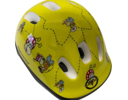 Casco da bicicletta MASTER Flip - XS - giallo