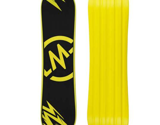 Patin à neige MASTER Sky Board - noir-jaune