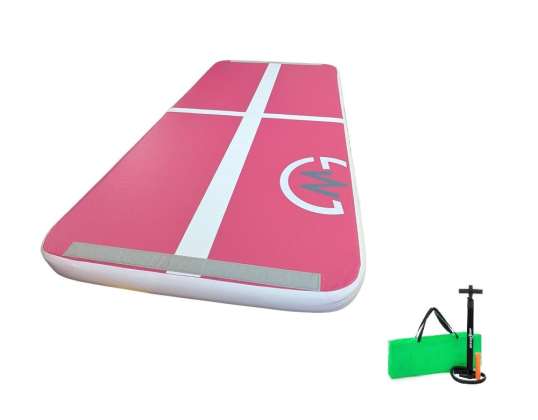 Airtrack MASTER 200 x 100 x 10 cm rosa hvit