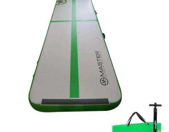 Airtrack MASTER 300 x 100 x 20 cm - gri-yeşil
